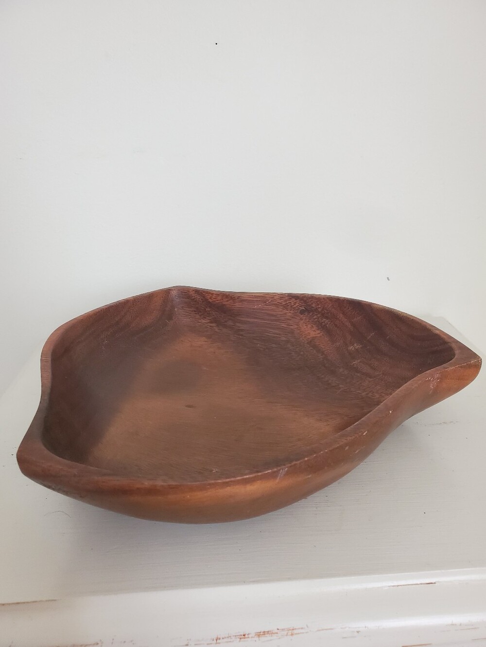 Mid Century Vintage Wooden Dish